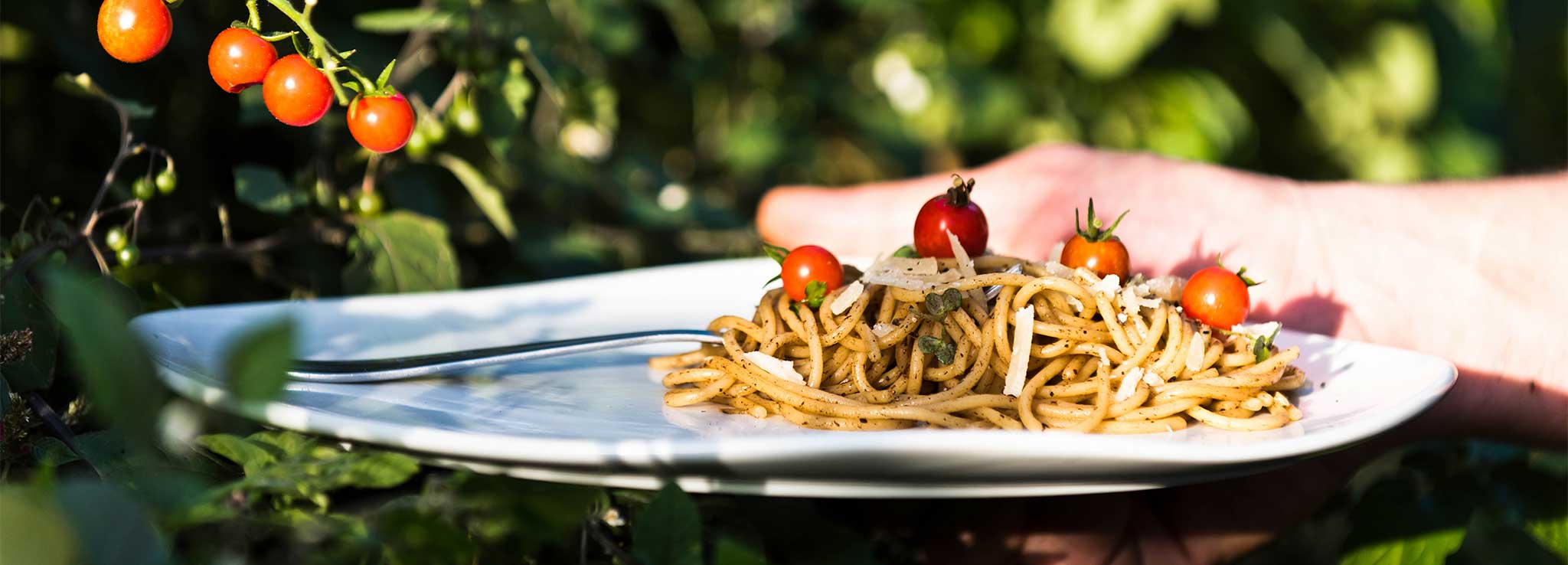 Black garlic downvillage spagetti Greek market